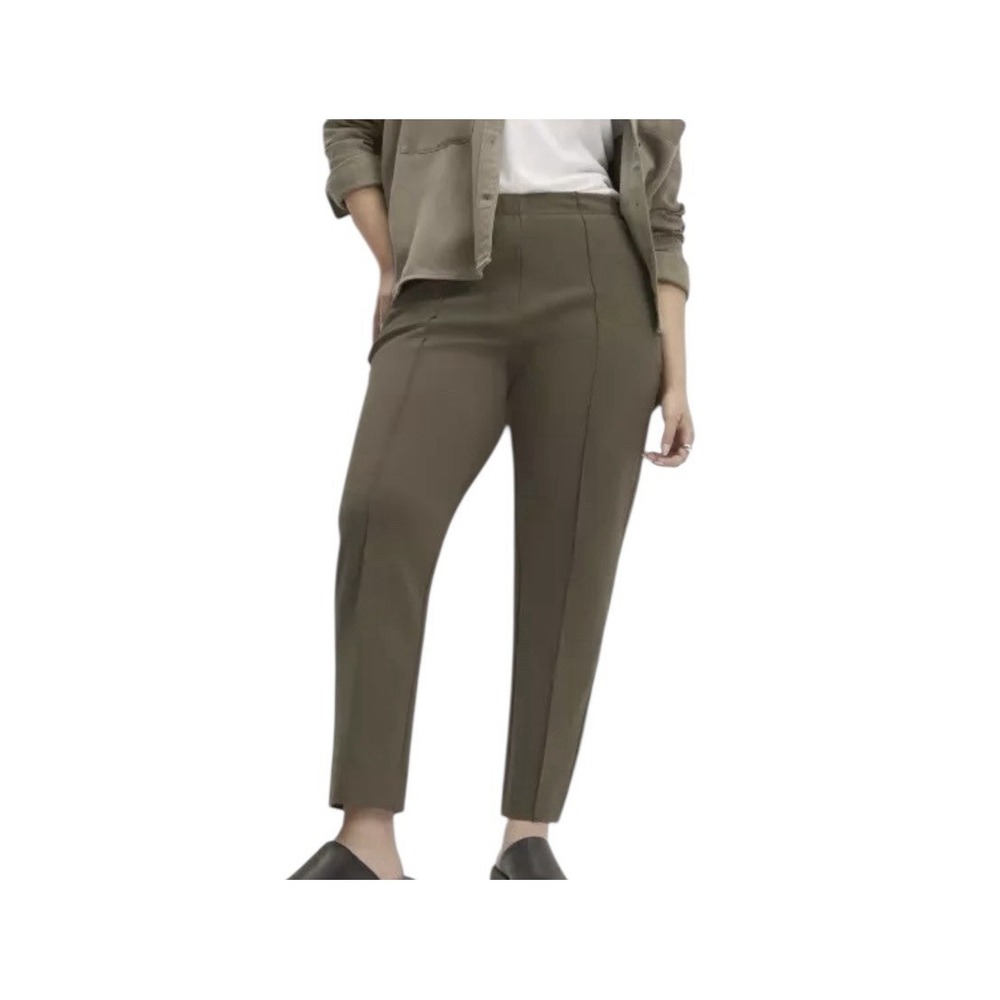 Everlane Pants Womens Medium Pull On Casual Preppy Stretch Pockets Elastic Waist